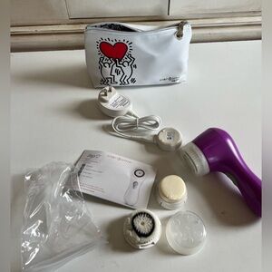 New Limited Edition 2013 Clarisonic MIA 2 Keith Haring Bag Face Cleaner brushes